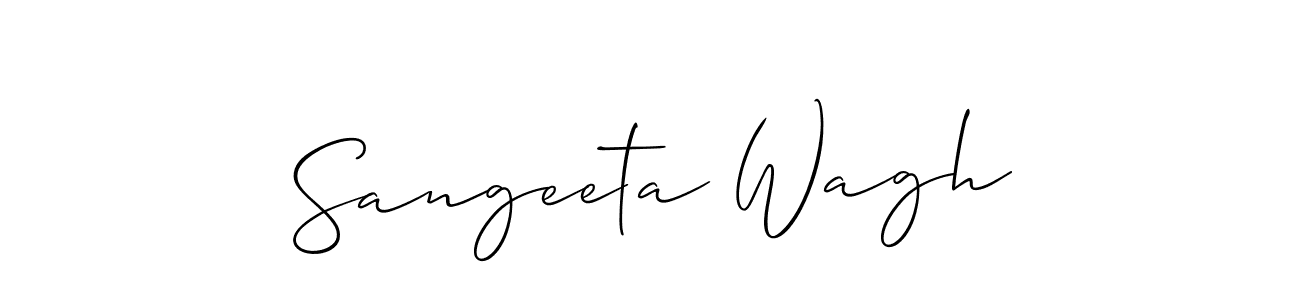 You can use this online signature creator to create a handwritten signature for the name Sangeeta Wagh. This is the best online autograph maker. Sangeeta Wagh signature style 2 images and pictures png