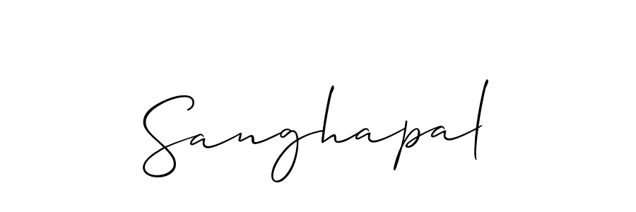 You should practise on your own different ways (Allison_Script) to write your name (Sanghapal) in signature. don't let someone else do it for you. Sanghapal signature style 2 images and pictures png