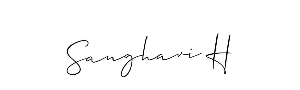 Once you've used our free online signature maker to create your best signature Allison_Script style, it's time to enjoy all of the benefits that Sanghavi H name signing documents. Sanghavi H signature style 2 images and pictures png