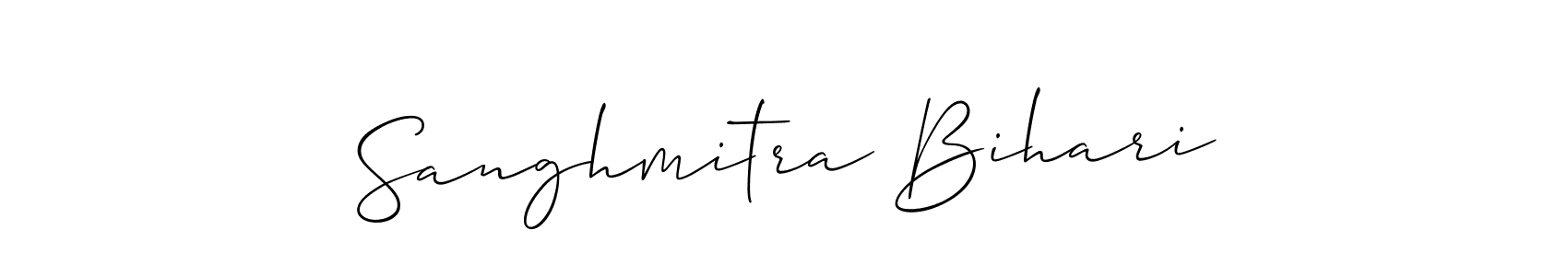Best and Professional Signature Style for Sanghmitra Bihari. Allison_Script Best Signature Style Collection. Sanghmitra Bihari signature style 2 images and pictures png