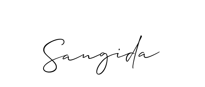 This is the best signature style for the Sangida name. Also you like these signature font (Allison_Script). Mix name signature. Sangida signature style 2 images and pictures png