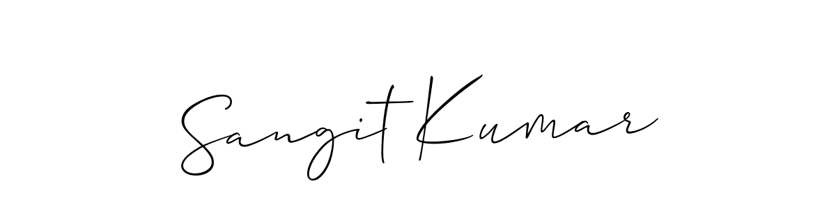 You can use this online signature creator to create a handwritten signature for the name Sangit Kumar. This is the best online autograph maker. Sangit Kumar signature style 2 images and pictures png