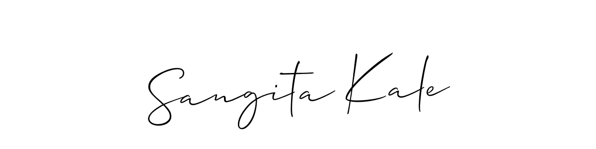 Once you've used our free online signature maker to create your best signature Allison_Script style, it's time to enjoy all of the benefits that Sangita Kale name signing documents. Sangita Kale signature style 2 images and pictures png