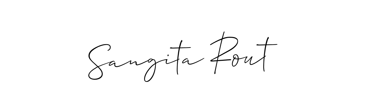 See photos of Sangita Rout official signature by Spectra . Check more albums & portfolios. Read reviews & check more about Allison_Script font. Sangita Rout signature style 2 images and pictures png