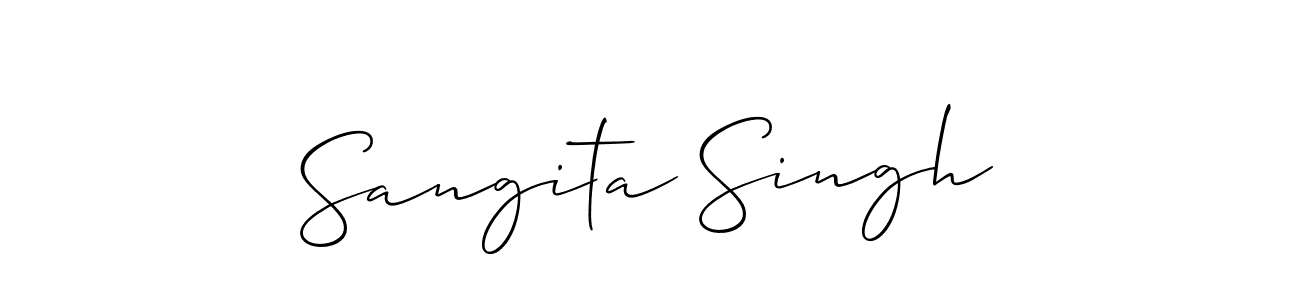 See photos of Sangita Singh official signature by Spectra . Check more albums & portfolios. Read reviews & check more about Allison_Script font. Sangita Singh signature style 2 images and pictures png