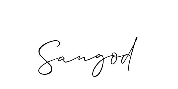 You can use this online signature creator to create a handwritten signature for the name Sangod. This is the best online autograph maker. Sangod signature style 2 images and pictures png