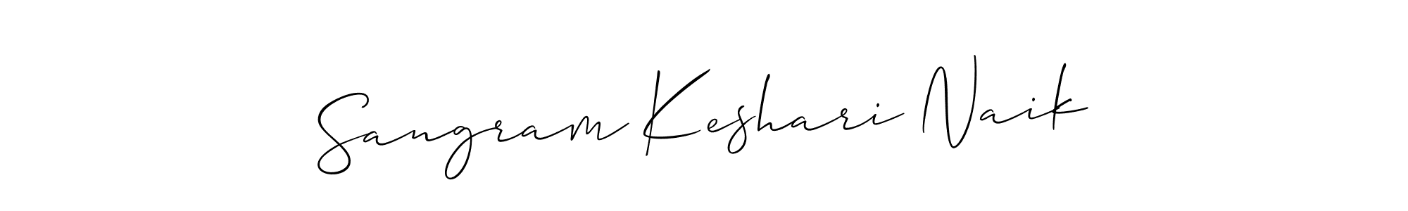 Sangram Keshari Naik stylish signature style. Best Handwritten Sign (Allison_Script) for my name. Handwritten Signature Collection Ideas for my name Sangram Keshari Naik. Sangram Keshari Naik signature style 2 images and pictures png
