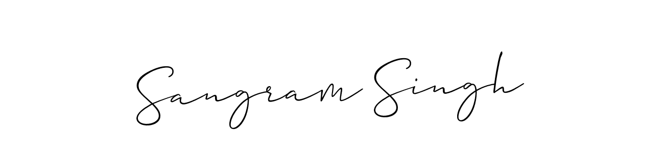 Once you've used our free online signature maker to create your best signature Allison_Script style, it's time to enjoy all of the benefits that Sangram Singh name signing documents. Sangram Singh signature style 2 images and pictures png