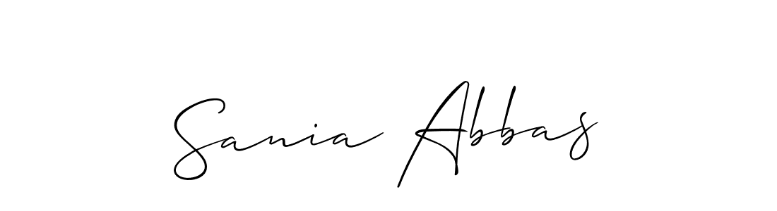 You can use this online signature creator to create a handwritten signature for the name Sania Abbas. This is the best online autograph maker. Sania Abbas signature style 2 images and pictures png