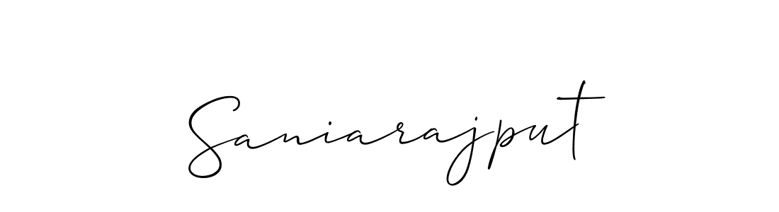 You can use this online signature creator to create a handwritten signature for the name Saniarajput. This is the best online autograph maker. Saniarajput signature style 2 images and pictures png