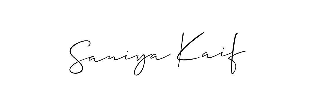 See photos of Saniya Kaif official signature by Spectra . Check more albums & portfolios. Read reviews & check more about Allison_Script font. Saniya Kaif signature style 2 images and pictures png