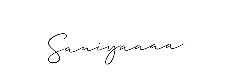This is the best signature style for the Saniyaaaa name. Also you like these signature font (Allison_Script). Mix name signature. Saniyaaaa signature style 2 images and pictures png