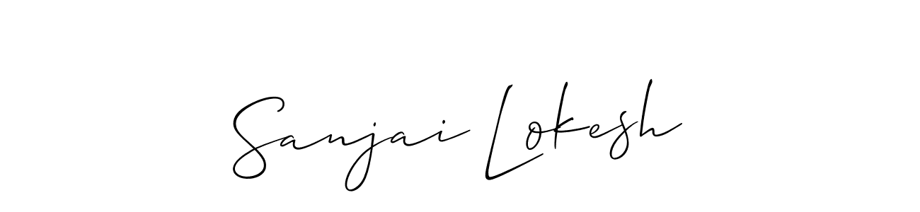 Here are the top 10 professional signature styles for the name Sanjai Lokesh. These are the best autograph styles you can use for your name. Sanjai Lokesh signature style 2 images and pictures png