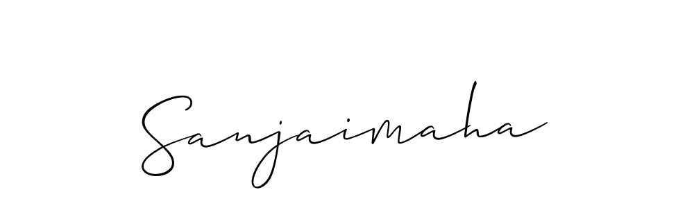 Here are the top 10 professional signature styles for the name Sanjaimaha. These are the best autograph styles you can use for your name. Sanjaimaha signature style 2 images and pictures png