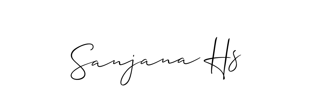 Once you've used our free online signature maker to create your best signature Allison_Script style, it's time to enjoy all of the benefits that Sanjana Hs name signing documents. Sanjana Hs signature style 2 images and pictures png