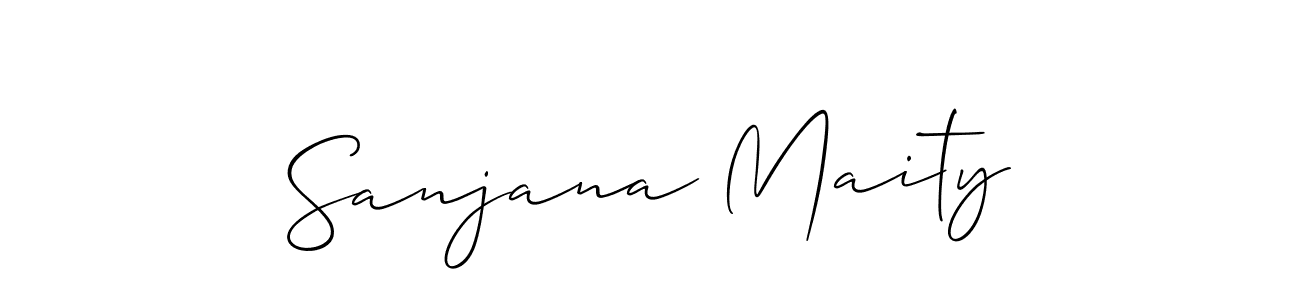 Once you've used our free online signature maker to create your best signature Allison_Script style, it's time to enjoy all of the benefits that Sanjana Maity name signing documents. Sanjana Maity signature style 2 images and pictures png