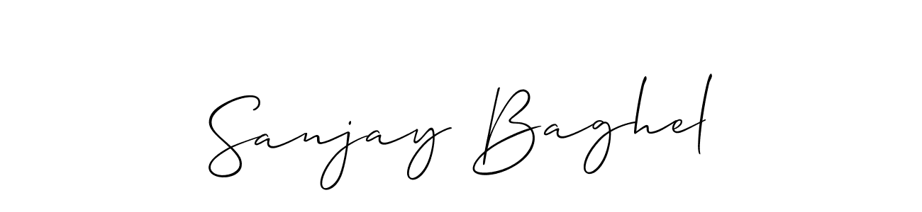 It looks lik you need a new signature style for name Sanjay Baghel. Design unique handwritten (Allison_Script) signature with our free signature maker in just a few clicks. Sanjay Baghel signature style 2 images and pictures png