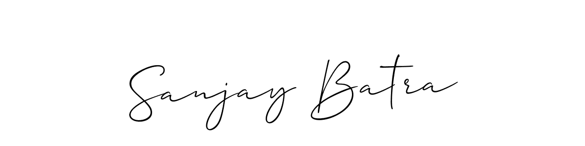 Make a beautiful signature design for name Sanjay Batra. Use this online signature maker to create a handwritten signature for free. Sanjay Batra signature style 2 images and pictures png