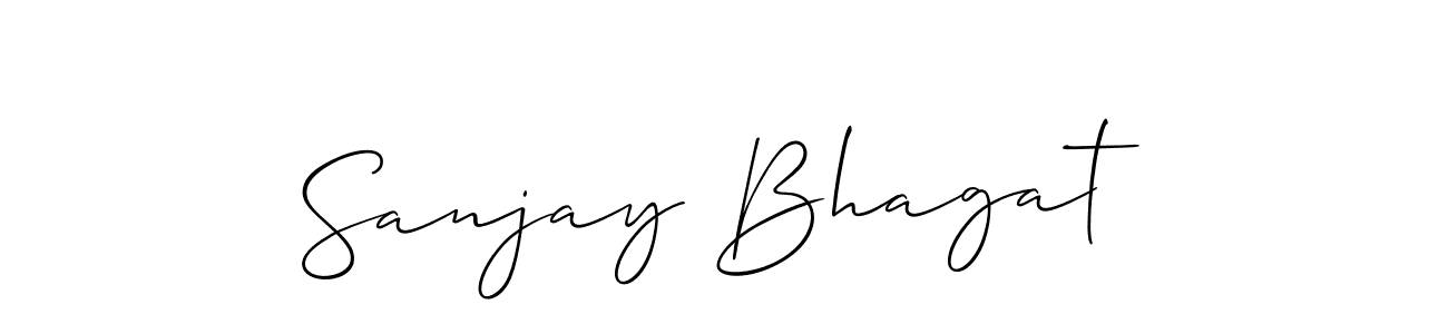 Best and Professional Signature Style for Sanjay Bhagat. Allison_Script Best Signature Style Collection. Sanjay Bhagat signature style 2 images and pictures png