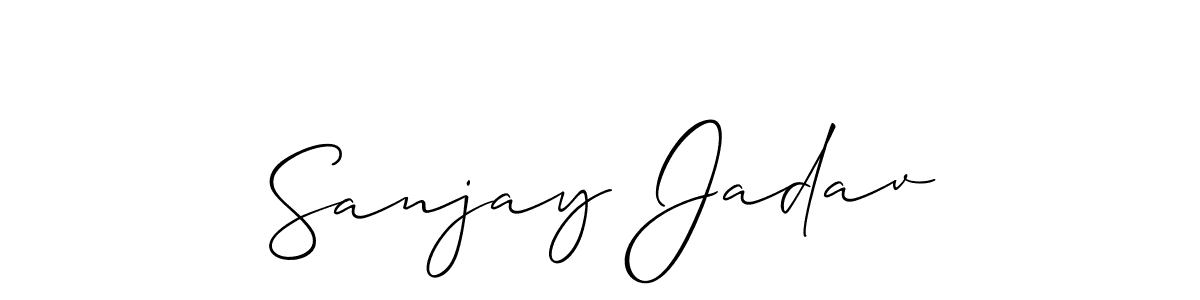 Once you've used our free online signature maker to create your best signature Allison_Script style, it's time to enjoy all of the benefits that Sanjay Jadav name signing documents. Sanjay Jadav signature style 2 images and pictures png