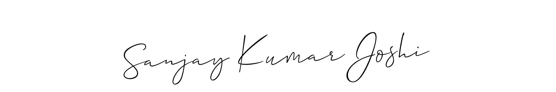 Make a beautiful signature design for name Sanjay Kumar Joshi. Use this online signature maker to create a handwritten signature for free. Sanjay Kumar Joshi signature style 2 images and pictures png