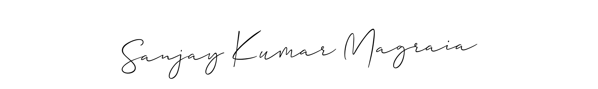 You can use this online signature creator to create a handwritten signature for the name Sanjay Kumar Magraia. This is the best online autograph maker. Sanjay Kumar Magraia signature style 2 images and pictures png