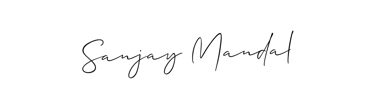 Check out images of Autograph of Sanjay Mandal name. Actor Sanjay Mandal Signature Style. Allison_Script is a professional sign style online. Sanjay Mandal signature style 2 images and pictures png