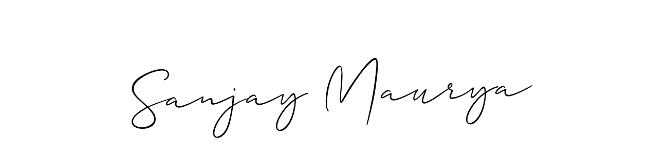 Here are the top 10 professional signature styles for the name Sanjay Maurya. These are the best autograph styles you can use for your name. Sanjay Maurya signature style 2 images and pictures png