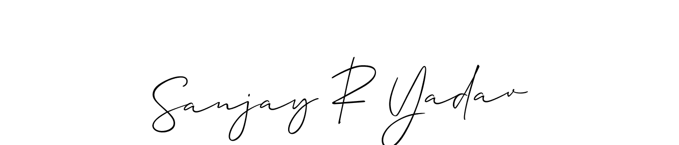 Best and Professional Signature Style for Sanjay R Yadav. Allison_Script Best Signature Style Collection. Sanjay R Yadav signature style 2 images and pictures png