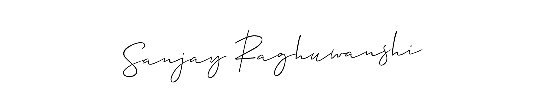 Best and Professional Signature Style for Sanjay Raghuwanshi. Allison_Script Best Signature Style Collection. Sanjay Raghuwanshi signature style 2 images and pictures png