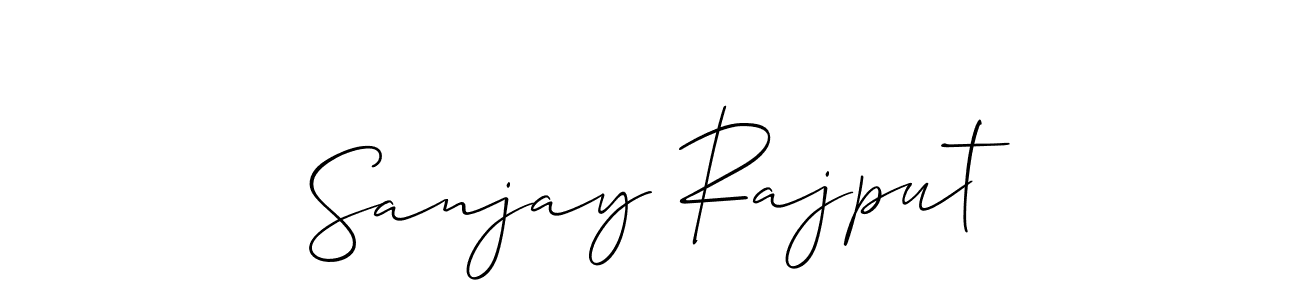 Make a beautiful signature design for name Sanjay Rajput. Use this online signature maker to create a handwritten signature for free. Sanjay Rajput signature style 2 images and pictures png