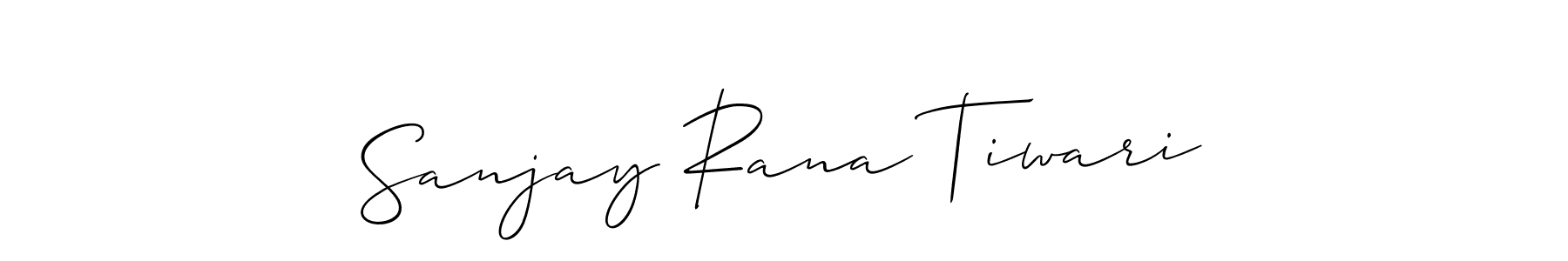 See photos of Sanjay Rana Tiwari official signature by Spectra . Check more albums & portfolios. Read reviews & check more about Allison_Script font. Sanjay Rana Tiwari signature style 2 images and pictures png