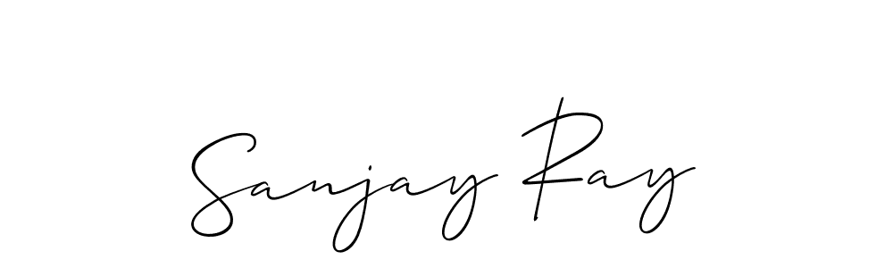 Best and Professional Signature Style for Sanjay Ray. Allison_Script Best Signature Style Collection. Sanjay Ray signature style 2 images and pictures png