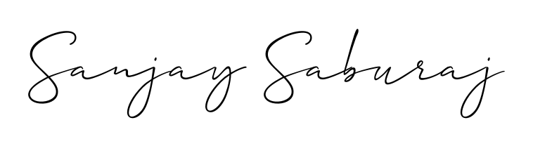 Get an exclusive digital autograph for Sanjay Saburaj. The Allison_Script typeface captures the charm of real penmanship on paper. Sanjay Saburaj signature style 2 images and pictures png