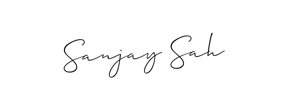 Similarly Allison_Script is the best handwritten signature design. Signature creator online .You can use it as an online autograph creator for name Sanjay Sah. Sanjay Sah signature style 2 images and pictures png