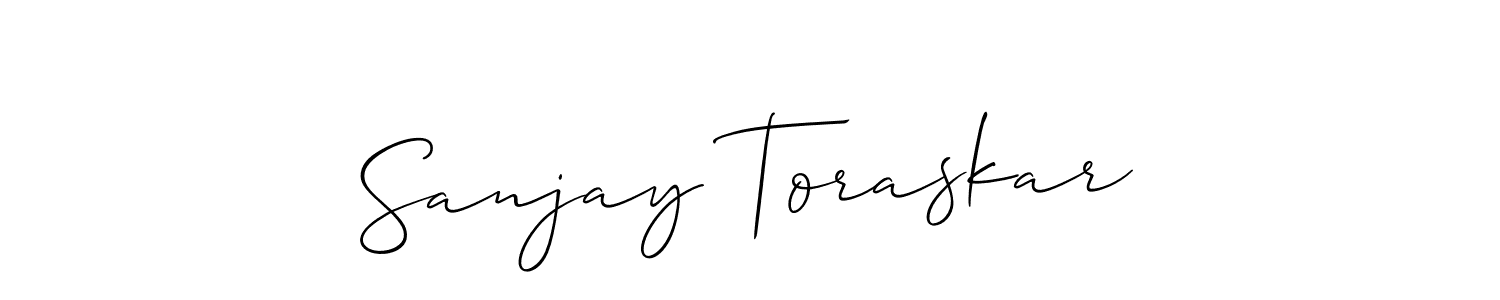 Once you've used our free online signature maker to create your best signature Allison_Script style, it's time to enjoy all of the benefits that Sanjay Toraskar name signing documents. Sanjay Toraskar signature style 2 images and pictures png