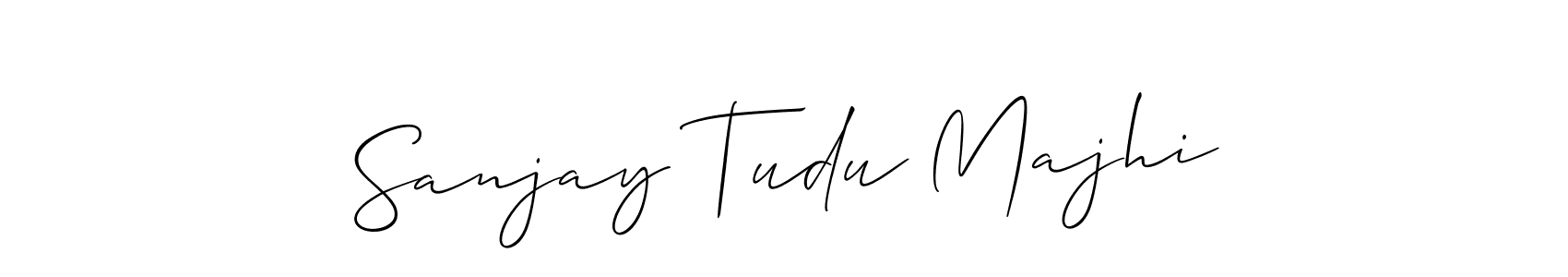 Best and Professional Signature Style for Sanjay Tudu Majhi. Allison_Script Best Signature Style Collection. Sanjay Tudu Majhi signature style 2 images and pictures png