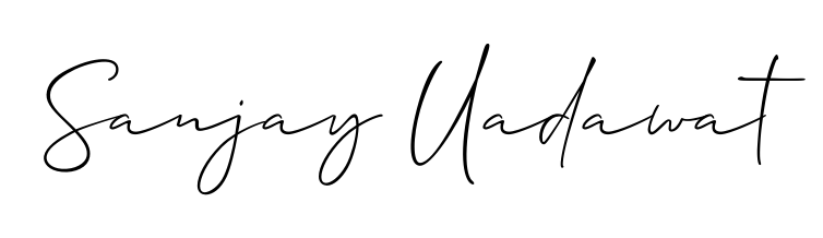 Allison_Script is a professional signature style that is perfect for those who want to add a touch of class to their signature. Get Sanjay Uadawat name fancy signature for free. Sanjay Uadawat signature style 2 images and pictures png