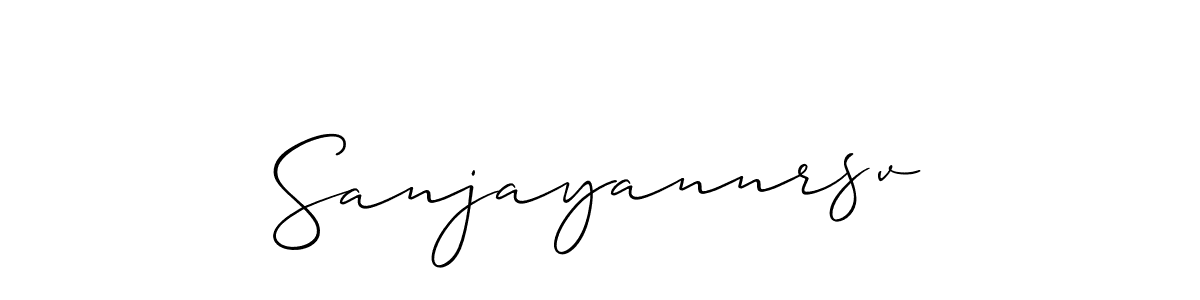 Here are the top 10 professional signature styles for the name Sanjayannrsv. These are the best autograph styles you can use for your name. Sanjayannrsv signature style 2 images and pictures png