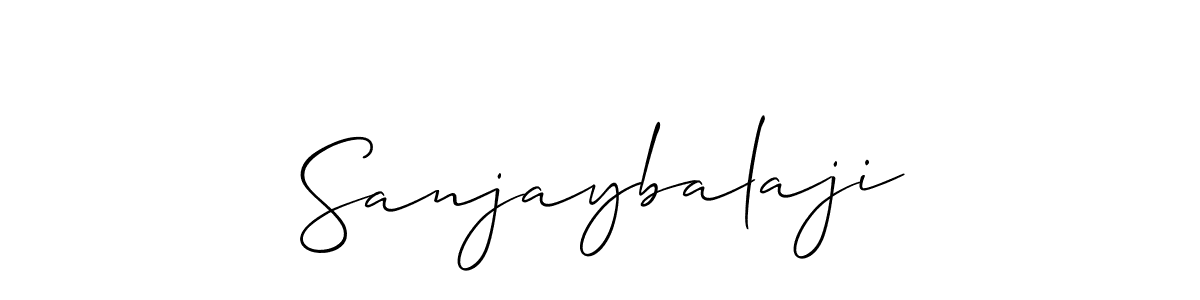 Similarly Allison_Script is the best handwritten signature design. Signature creator online .You can use it as an online autograph creator for name Sanjaybalaji. Sanjaybalaji signature style 2 images and pictures png