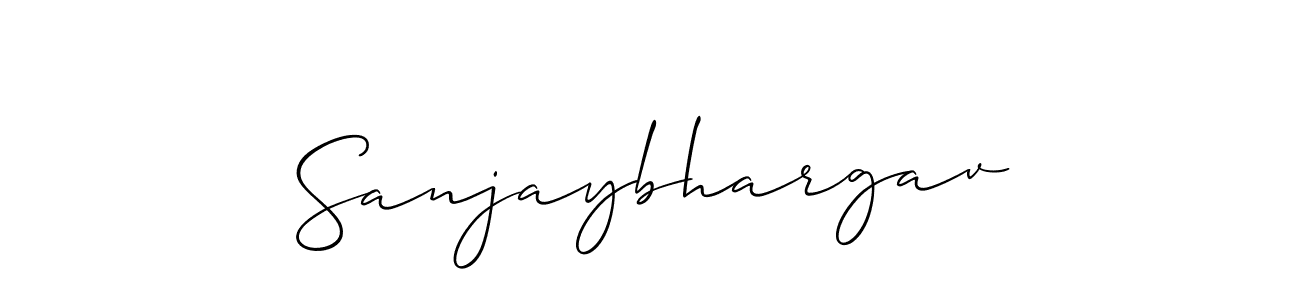 See photos of Sanjaybhargav official signature by Spectra . Check more albums & portfolios. Read reviews & check more about Allison_Script font. Sanjaybhargav signature style 2 images and pictures png