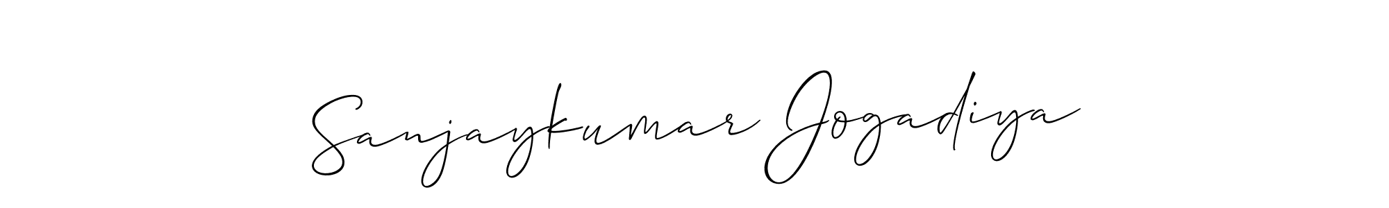 Once you've used our free online signature maker to create your best signature Allison_Script style, it's time to enjoy all of the benefits that Sanjaykumar Jogadiya name signing documents. Sanjaykumar Jogadiya signature style 2 images and pictures png