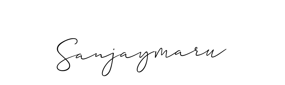 if you are searching for the best signature style for your name Sanjaymaru. so please give up your signature search. here we have designed multiple signature styles  using Allison_Script. Sanjaymaru signature style 2 images and pictures png