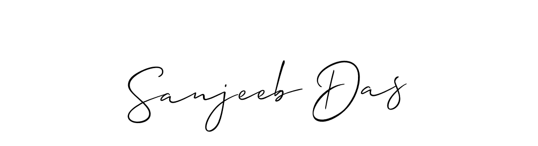 Also You can easily find your signature by using the search form. We will create Sanjeeb Das name handwritten signature images for you free of cost using Allison_Script sign style. Sanjeeb Das signature style 2 images and pictures png