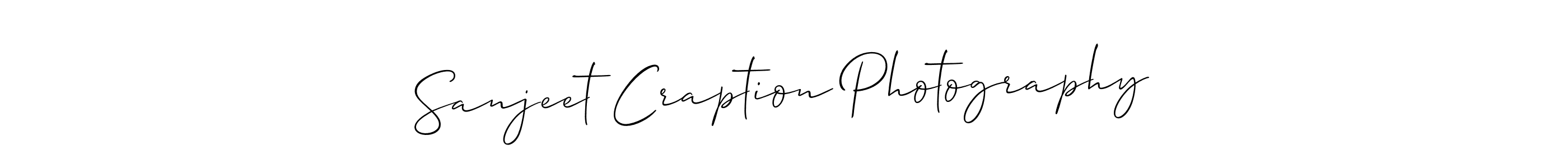 Once you've used our free online signature maker to create your best signature Allison_Script style, it's time to enjoy all of the benefits that Sanjeet Craption Photography name signing documents. Sanjeet Craption Photography signature style 2 images and pictures png