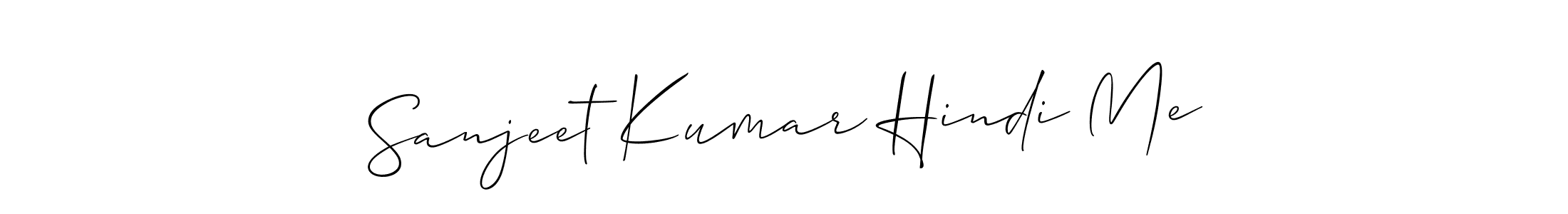 Check out images of Autograph of Sanjeet Kumar Hindi Me name. Actor Sanjeet Kumar Hindi Me Signature Style. Allison_Script is a professional sign style online. Sanjeet Kumar Hindi Me signature style 2 images and pictures png