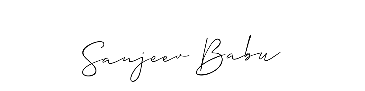 Here are the top 10 professional signature styles for the name Sanjeev Babu. These are the best autograph styles you can use for your name. Sanjeev Babu signature style 2 images and pictures png
