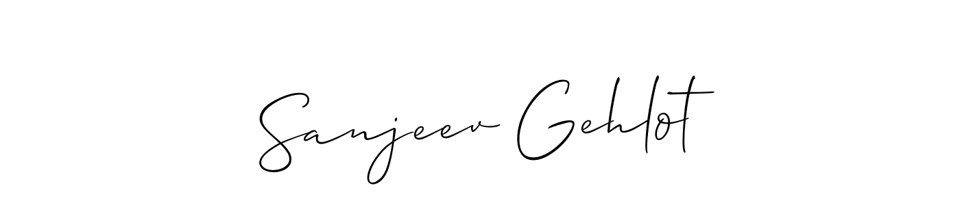 Check out images of Autograph of Sanjeev Gehlot name. Actor Sanjeev Gehlot Signature Style. Allison_Script is a professional sign style online. Sanjeev Gehlot signature style 2 images and pictures png