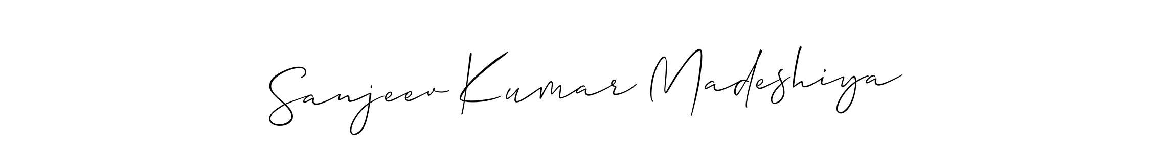 See photos of Sanjeev Kumar Madeshiya official signature by Spectra . Check more albums & portfolios. Read reviews & check more about Allison_Script font. Sanjeev Kumar Madeshiya signature style 2 images and pictures png