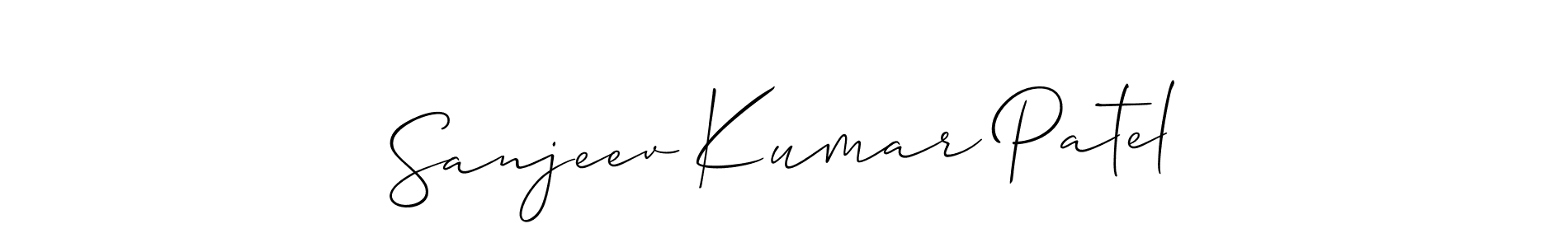 You can use this online signature creator to create a handwritten signature for the name Sanjeev Kumar Patel. This is the best online autograph maker. Sanjeev Kumar Patel signature style 2 images and pictures png